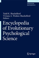 book Encyclopedia of Evolutionary Psychological Science