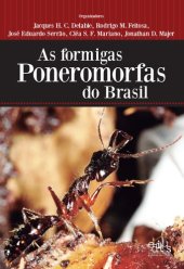 book As formigas poneromorfas do Brasil