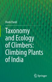 book Taxonomy and Ecology of Climbers: Climbing Plants of India