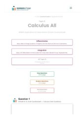 book Revision village Math AI SL - Calculus - Hard Difficulty Questionbank