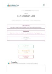 book Revision village Math AI SL - Calculus - Easy Difficulty Questionbank