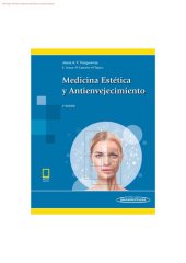 book medicina estetica y antienvejecimiento