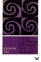 book Claude Lévi-Strauss o el nuevo festín de Esopo