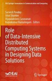 book Role of Data-Intensive Distributed Computing Systems in Designing Data Solutions