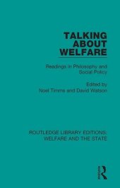 book Talking About Welfare: Readings in Philosophy