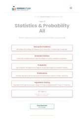 book Revision village Math AI SL - Statistics & Probability - Hard Difficulty Questionbank