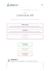 book Revision village Math AI SL - Calculus - Medium Difficulty Questionbank