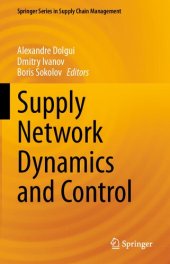 book Supply Network Dynamics and Control