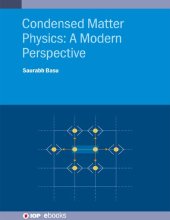 book Condensed Matter Physics: A Modern Perspective