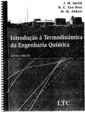 book Introdução A Termodinâmica Da Engenharia Química