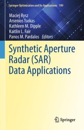 book Synthetic Aperture Radar (SAR) Data Applications