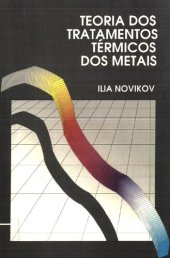 book Teoria dos Tratamentos Térmicos dos Metais