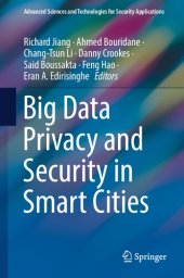 book Big Data Privacy and Security in Smart Cities