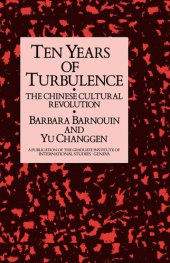 book Ten Years Of Turbulence