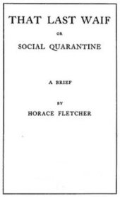 book That Last Waif; or, Social Quarantine