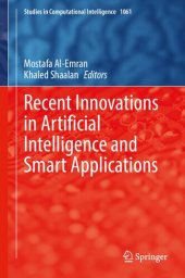 book Recent Innovations in Artificial Intelligence and Smart Applications