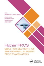 book Higher FRCS: SBAs for Section 1 of the General Surgery FRCS Examination