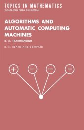 book Algorithms and Automatic Computing Machines