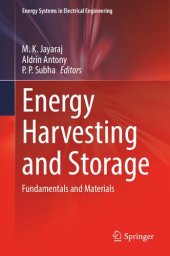 book Energy Harvesting and Storage. Fundamentals and Materials