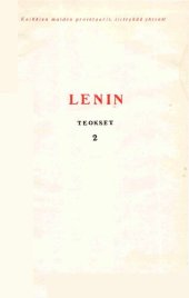 book V. I. Lenin. Teokset