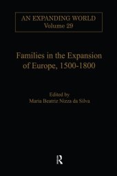 book Families in the Expansion of Europe,1500-1800