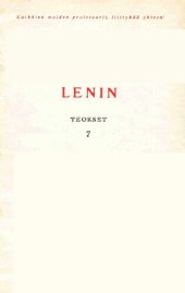 book V. I. Lenin. Teokset