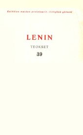 book V. I. Lenin. Teokset