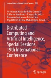 book Distributed Computing and Artificial Intelligence, Special Sessions, 19th International Conference