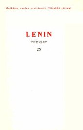 book V. I. Lenin. Teokset