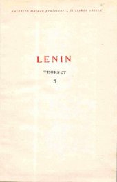 book V. I. Lenin. Teokset