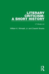 book Literary Criticism: A Short History, 4-Volume Set