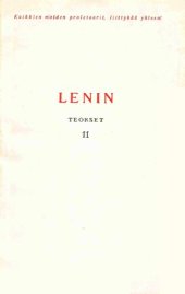 book V. I. Lenin. Teokset