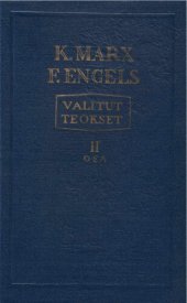 book K. Marx, F. Engels. Valitut teokset