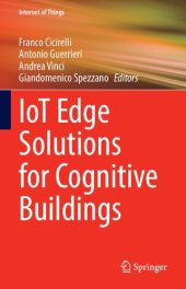 book IoT Edge Solutions for Cognitive Buildings