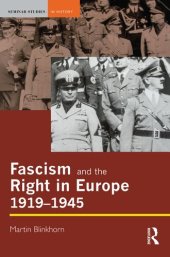 book Fascism and the Right in Europe 1919-1945