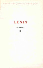 book V. I. Lenin. Teokset