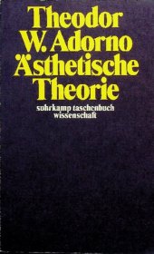 book Ästhetische Theorie