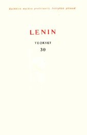 book V. I. Lenin. Teokset