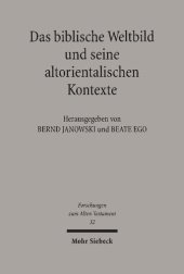 book Das biblische Weltbild und seine altorientalischen Kontexte