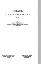 book Israel. Its Life and Culture