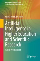 book Artificial Intelligence in Higher Education and Scientific Research: Future Development