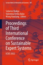 book Proceedings of Third International Conference on Sustainable Expert Systems: ICSES 2022