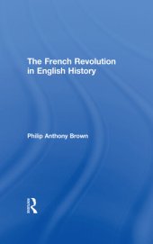 book The French Revolution in English History