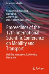 book Proceedings of the 12th International Scientific Conference on Mobility and Transport: Mobility Innovations for Growing Megacities