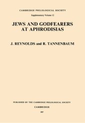 book Jews and Godfearers at Aphrodisias