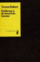 book Einführung in die fantastische Literatur (1975)