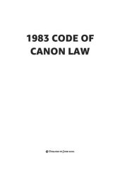 book Code of Canon Law - 1983