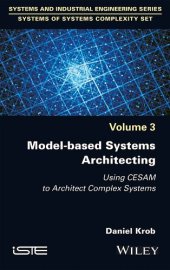 book Model-based Systems Architecting : Using CESAM to Architect Complex Systems