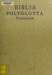 book Biblia Polyglotta Matritensia