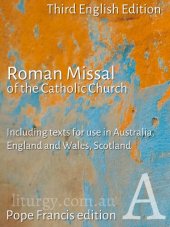 book Roman Missal of the Catholic Church - Australia and the United Kingdom